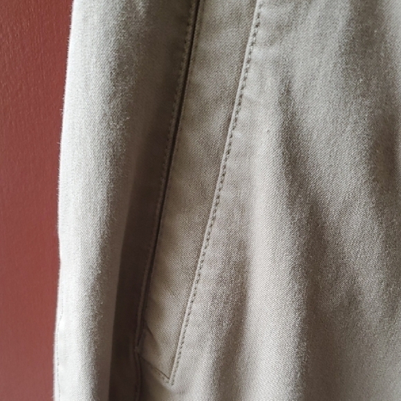 Eileen Fisher Tan Ankle Cropped Pants - Picture 5 of 10